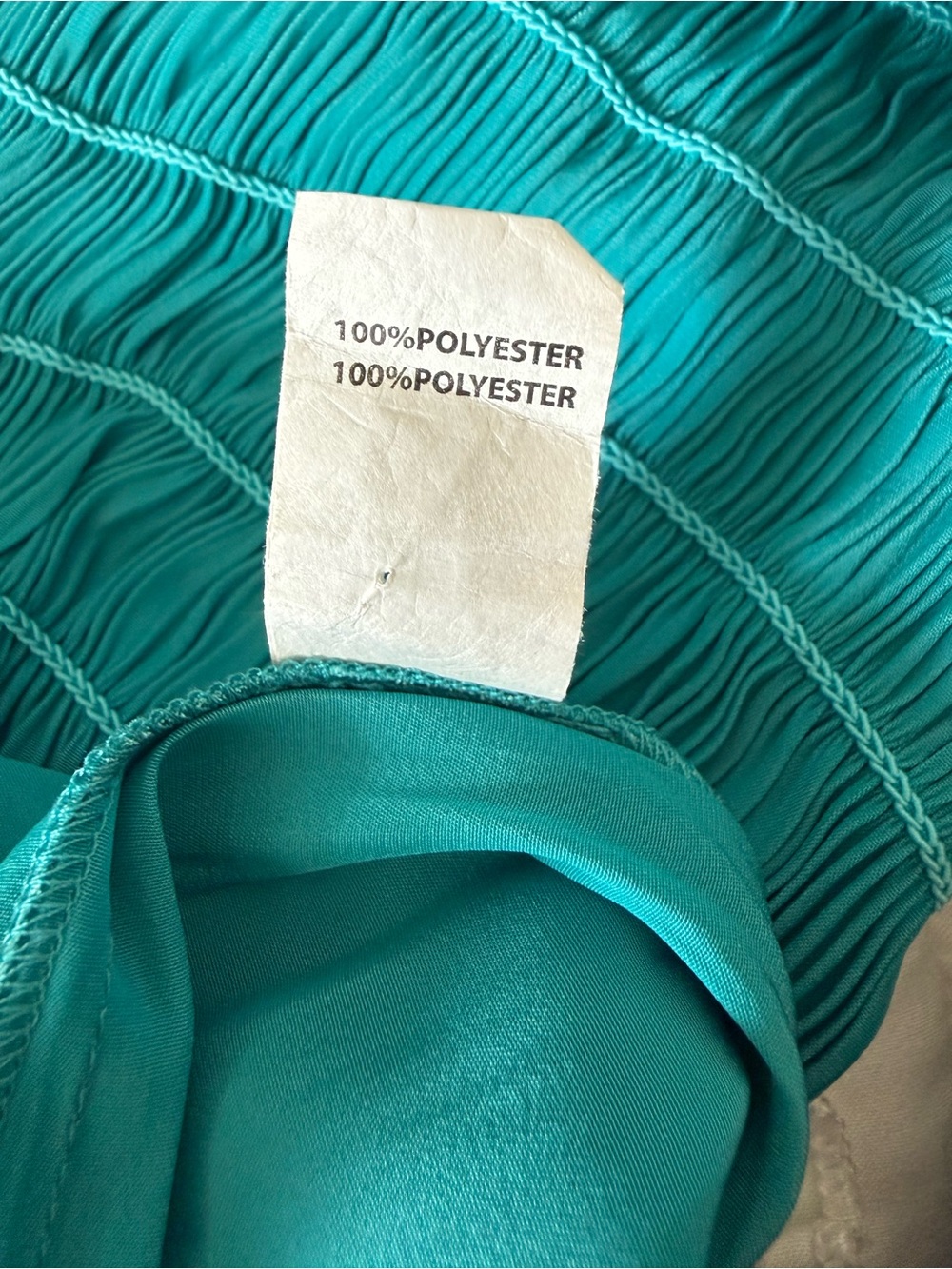 Ramy Brook Teal Drop-Waist Mini Dress - Picture 6 of 6